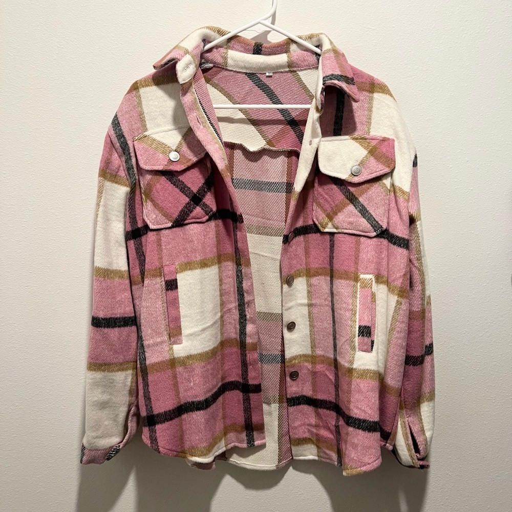 Amazon Plaid Shacket